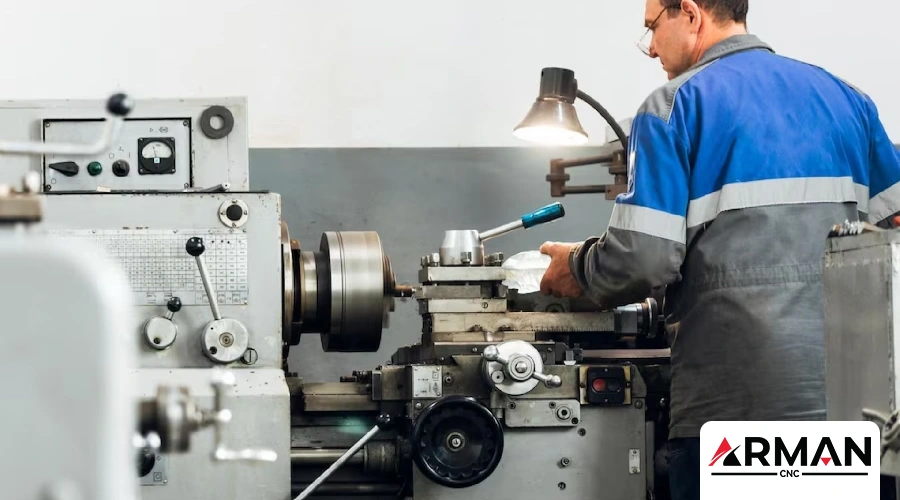 کار با دستگاه تراش | آرمان CNC