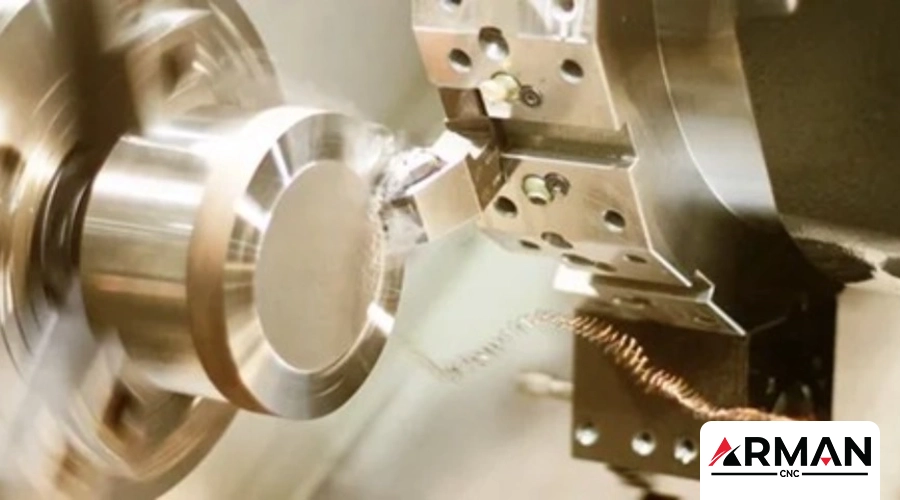 عملیات پیشانی تراشی | آرمان CNC