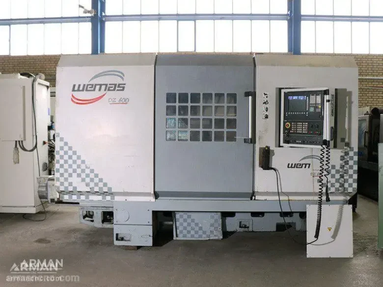 wemas-dz600-lathe-machine-22017 تراش CNC وماس مدل Wemas DZ600