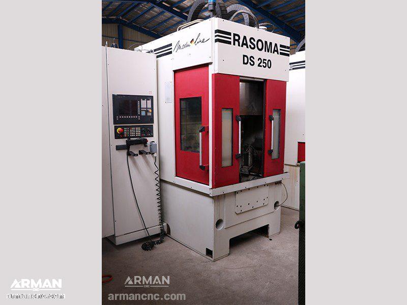 4 قائم تراش CNC راسوما مدل RASOMA DS250