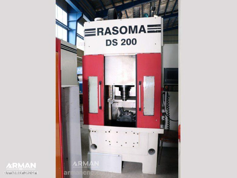 قائم تراش CNC راسوما مدل RASOMA DS200