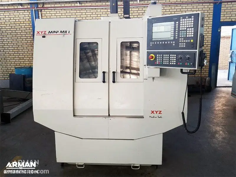 فرز CNC سه محور اکس وای زی مدل XYZ Minimill 560
