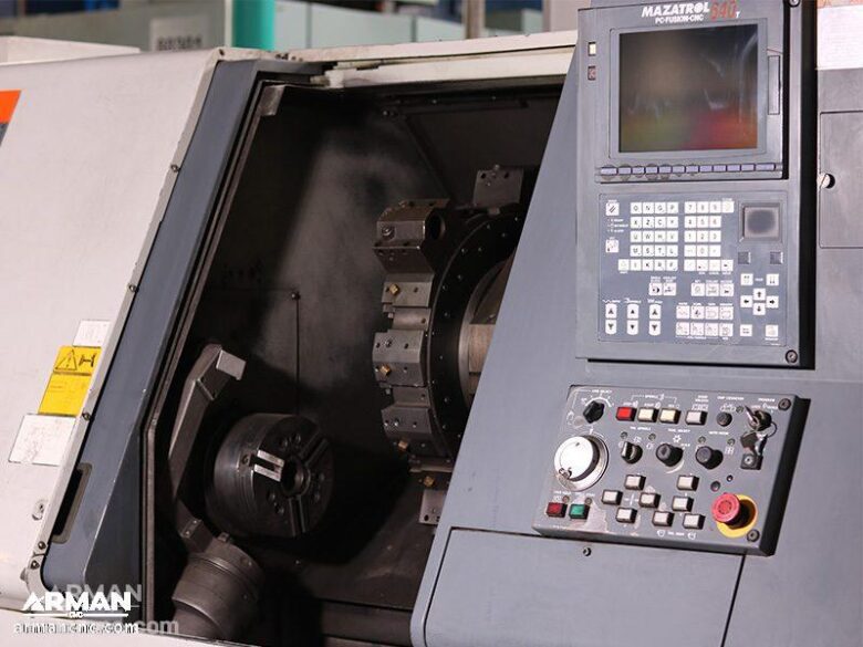تراش CNC مازاک مدل Mazak SQT 200