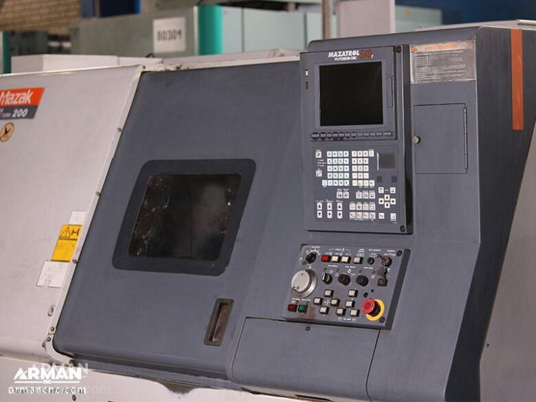 تراش CNC مازاک مدل Mazak SQT 200