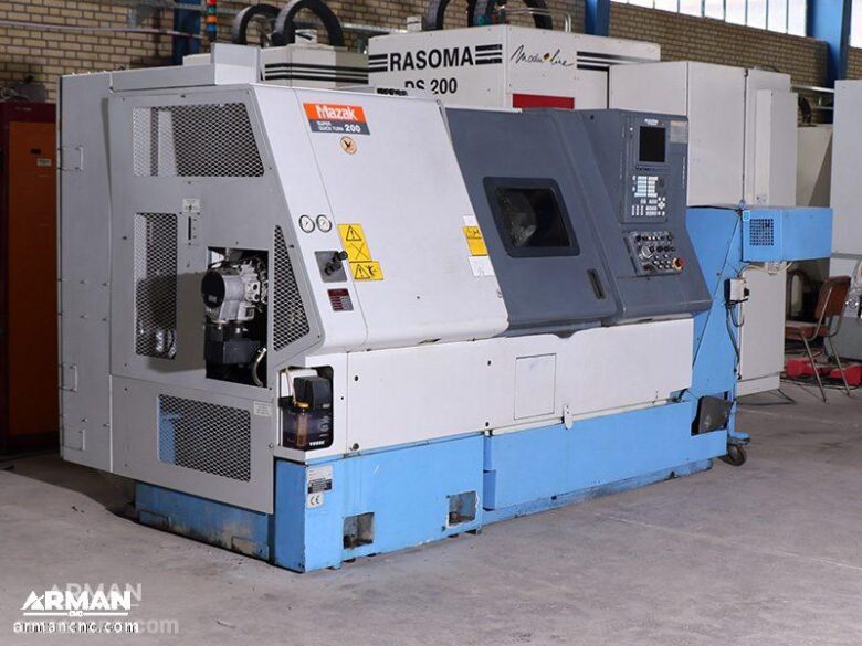 تراش CNC مازاک مدل Mazak SQT 200