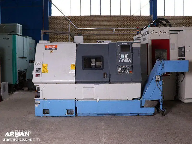 تراش CNC مازاک مدل Mazak SQT 200