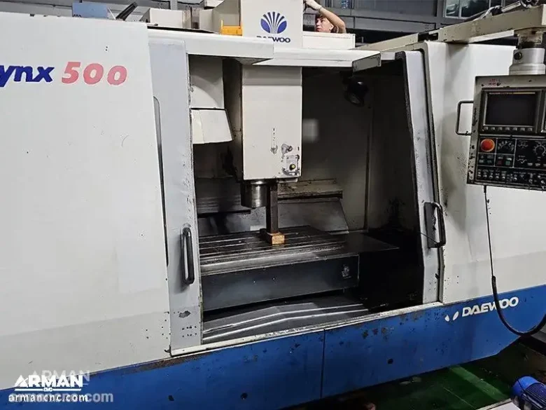 فرز CNC سه محور دوو مدل Dewoo MYNX-500