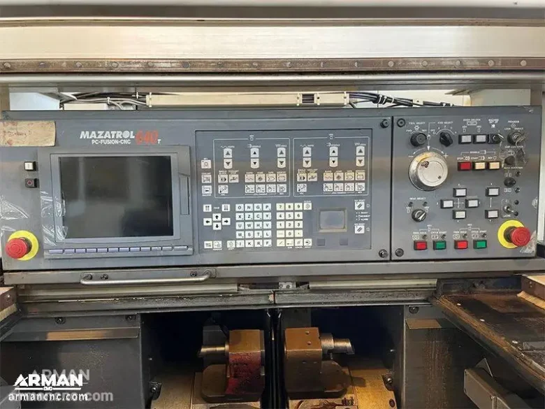 تراش CNC دوطرفه مازاک مدل Mazak MP-6200