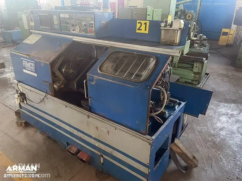 تراش CNC فمکو مدل Femco DURGA-25E
