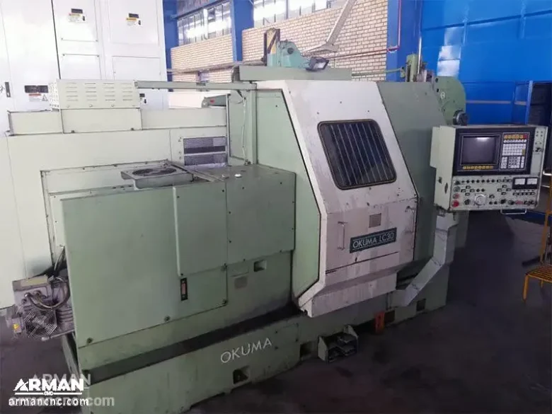 تراش CNC اکوما مدل Okuma LC 30