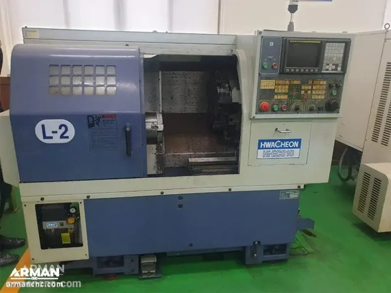 hwacheon-hi-eco10-lathe-machine-24008 تراشCNC هواچون مدل Hwacheon HI-Eco10