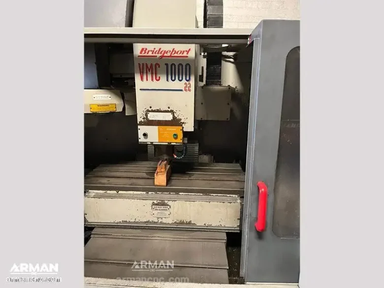 فرز بریج پورت مدل Bridgeport VMC 1000/22 ساخت 1997