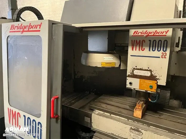 فرز بریج پورت مدل Bridgeport VMC 1000/22 ساخت 1997