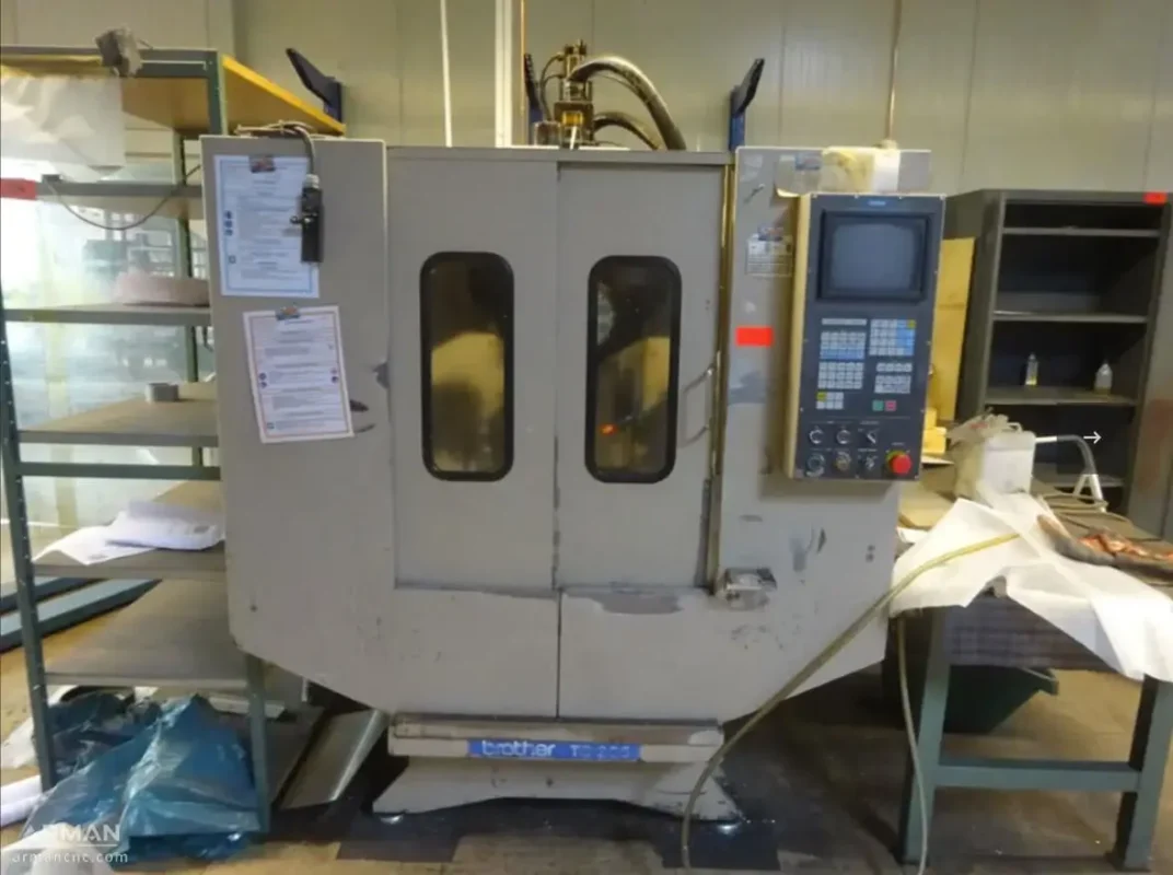فرز CNC سه محور برادر مدل Brother TC225 با طول محور 420