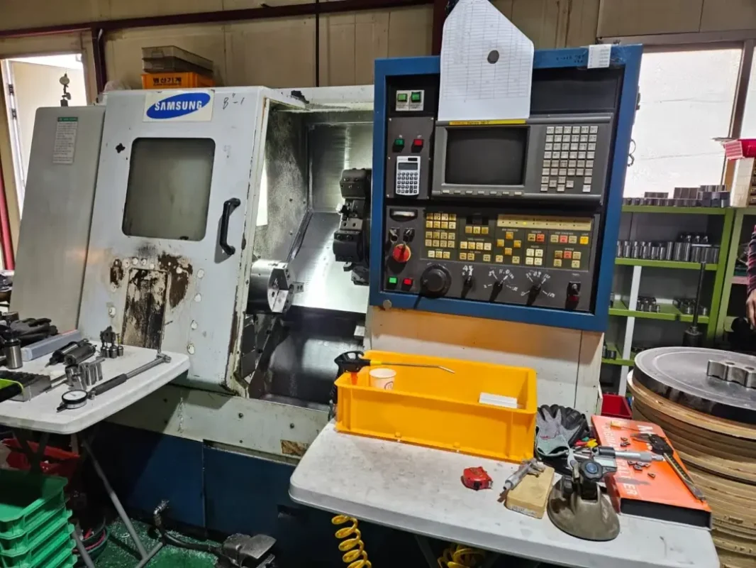 تراش CNC سامسونگ مدل Samsung PL-10 با محور طولی 145