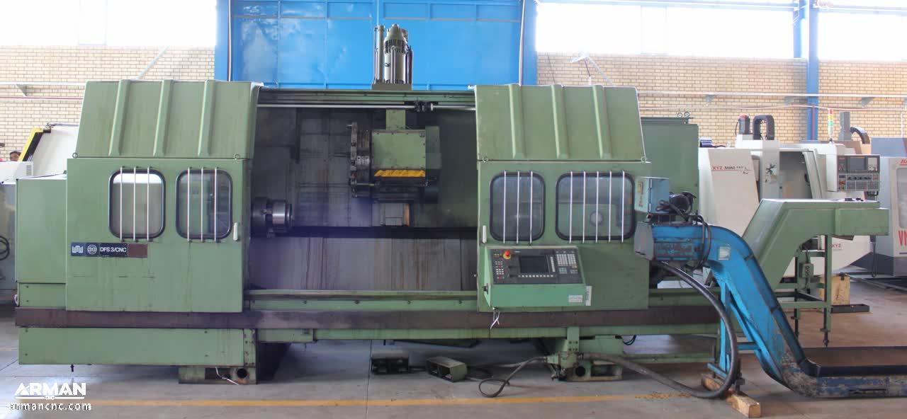 تراش CNC نیلز مدل Niles DFS3 سه نظام 315