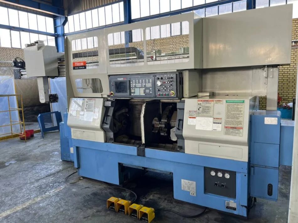 تراش CNC دوطرفه مازاک مدل Mazak DT-20 | ارمان CNC