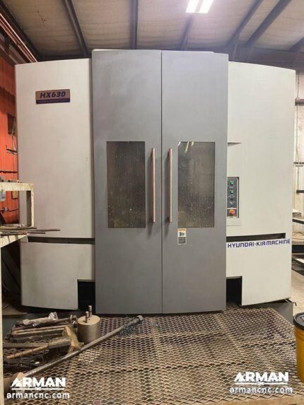فرز CNC افقی دوپالته هیوندای کیا مدل Hyundai-Kia HX630 | آرمان CNC