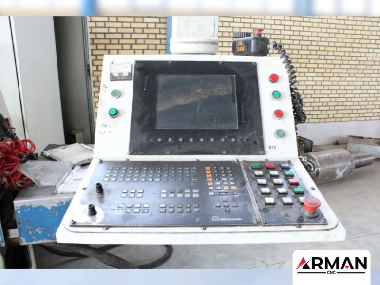 فرز CNC چهار محور برند بونک مدل Bohnke FU-71-2-CNC