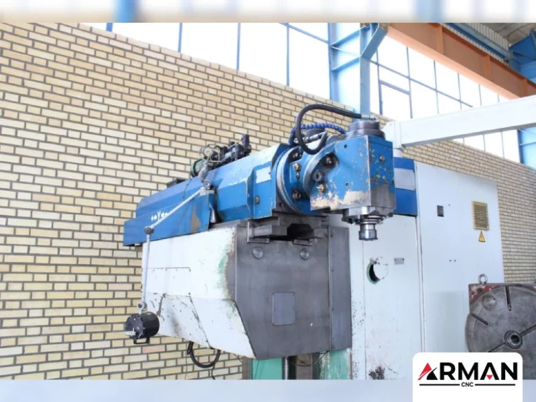 فرز CNC چهار محور برند بونک مدل Bohnke FU-71-2-CNC