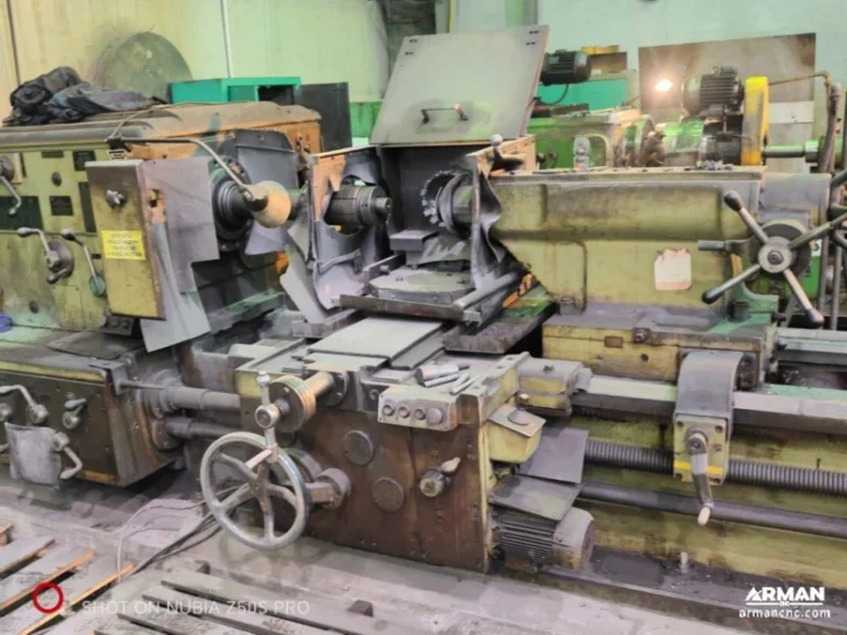 تراش منوال روسی تیپ ۵۰۰ مدل Stankoimport 1M65 مجهز به کره تراش