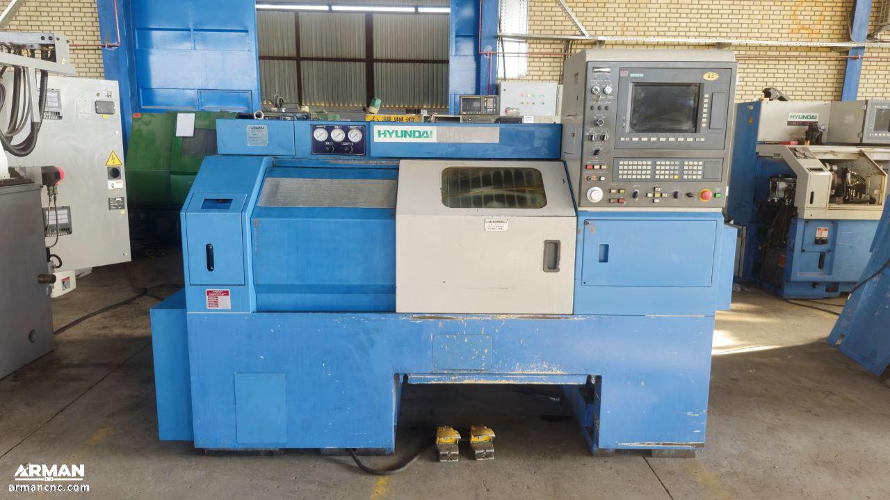 نمای کلی تراش CNC برند هیوندای مدل HYUNDAI HIT 18 S | آرمان CNC