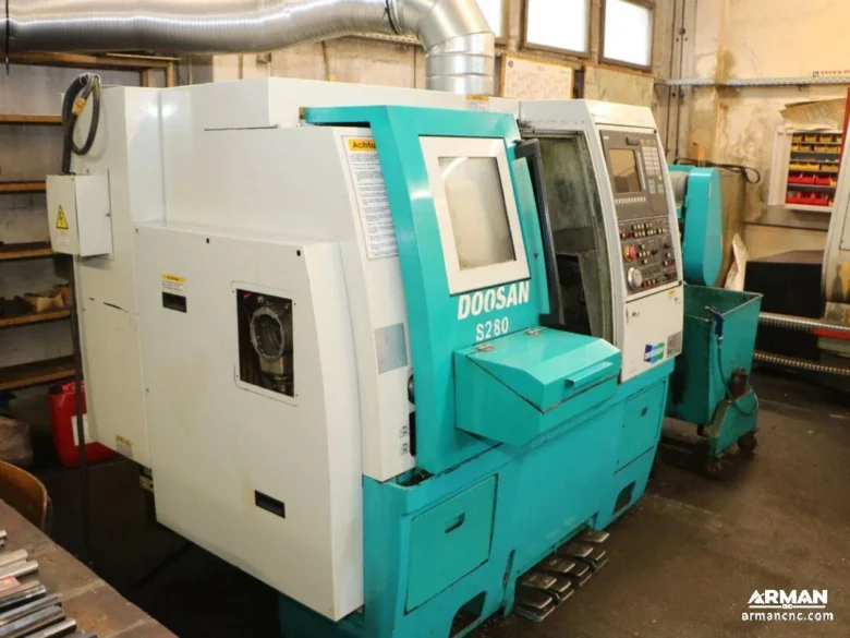 تراش CNC دوسان مدل DOOSAN S280