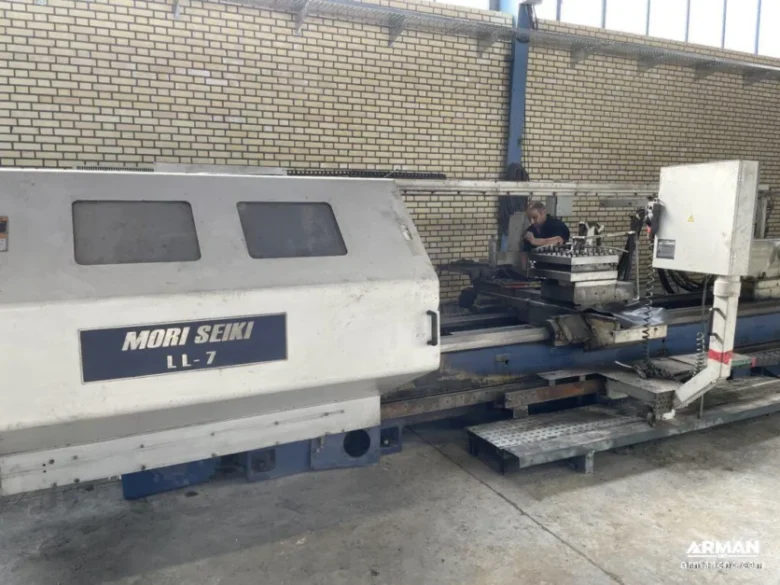 mori-seiki-ll-7-lathe-machine-25015 تراش CNC موری سیکی مدل Mori Seiki LL-7 | آرمان CNC