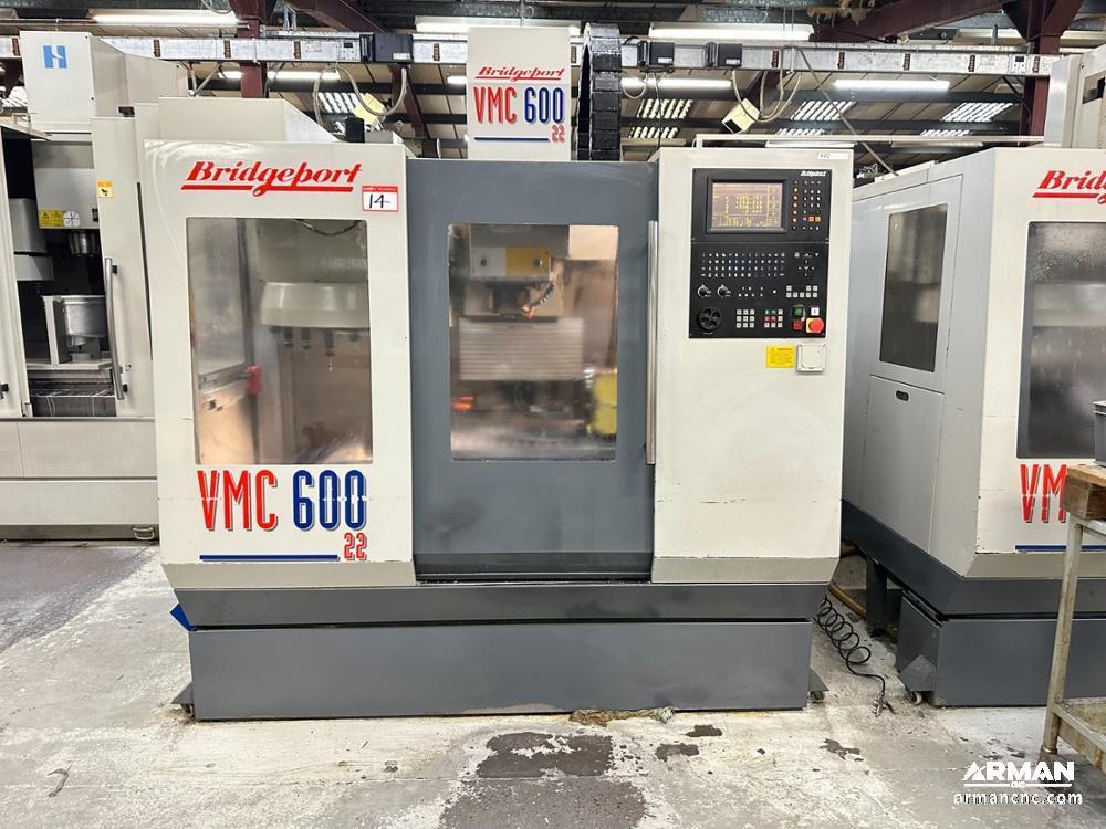 فرز CNC سه محور بریجپورت مدل Bridgeport VMC600 | آرمان CNC