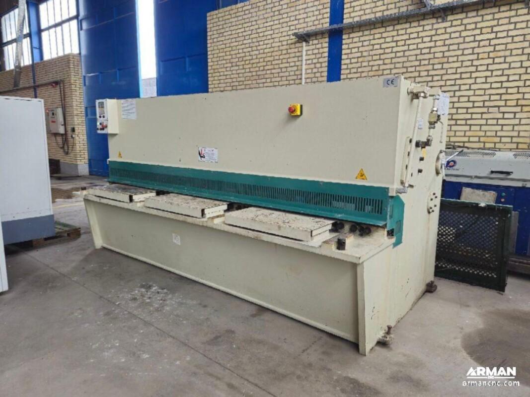 دستگاه برش گیوتین 10 تنی | آرمان CNC