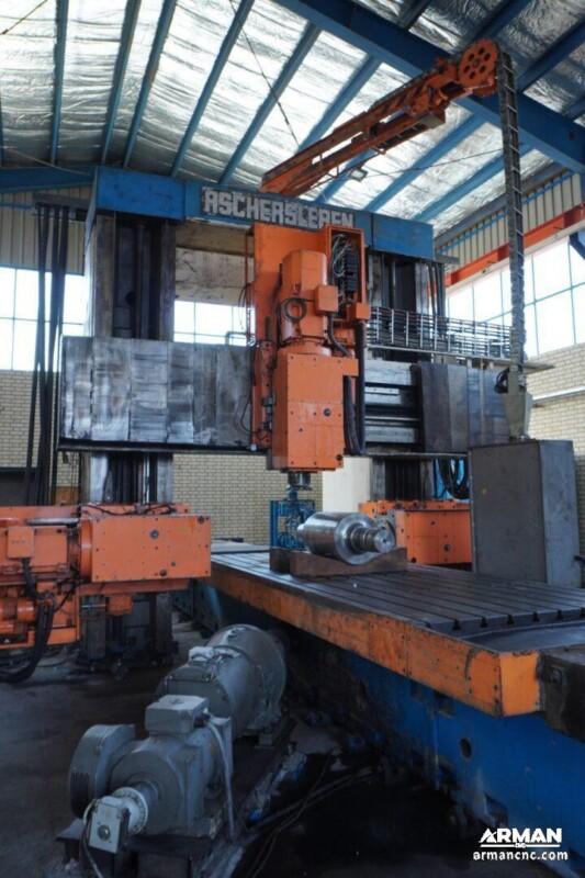 فرز CNC فریتز هکرت مدل Fritz Heckert FZ-1600 | آرمان CNC