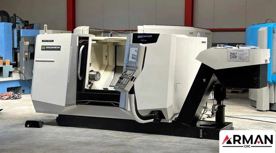 نمونه دستگاه تراش برند DMG MORI آلمان | آرمان CNC