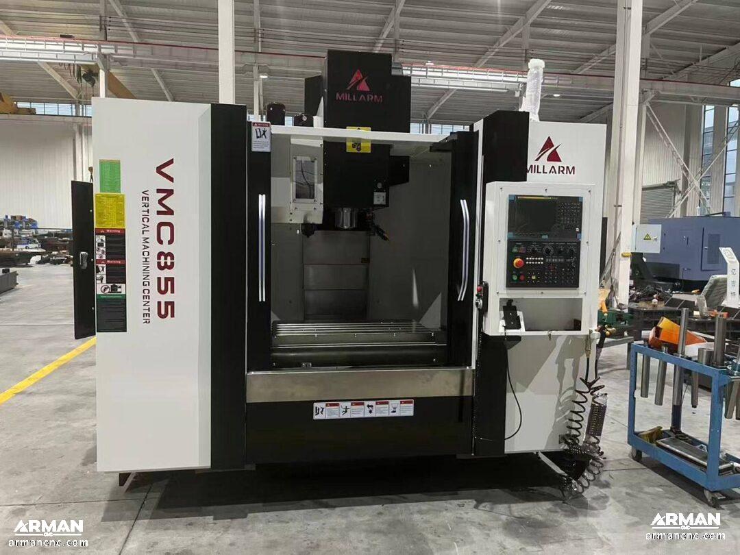 فرز CNC سه محور میل آرم مدل Millarm VMC855