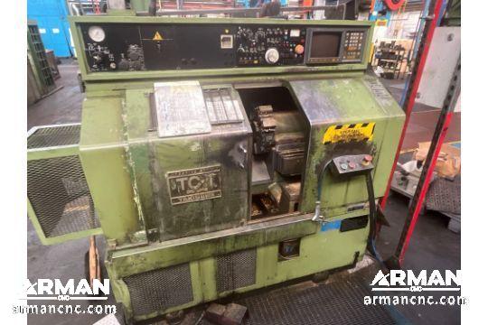 نمای روبرو تراش CNC تاکیساوا مدل Takisawa TC-1