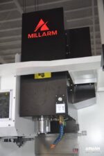 تصویر پرسپکتیو کله گی اسپیندل فرز CNC چهار محور میل آرم مدل Millarm VMC1160