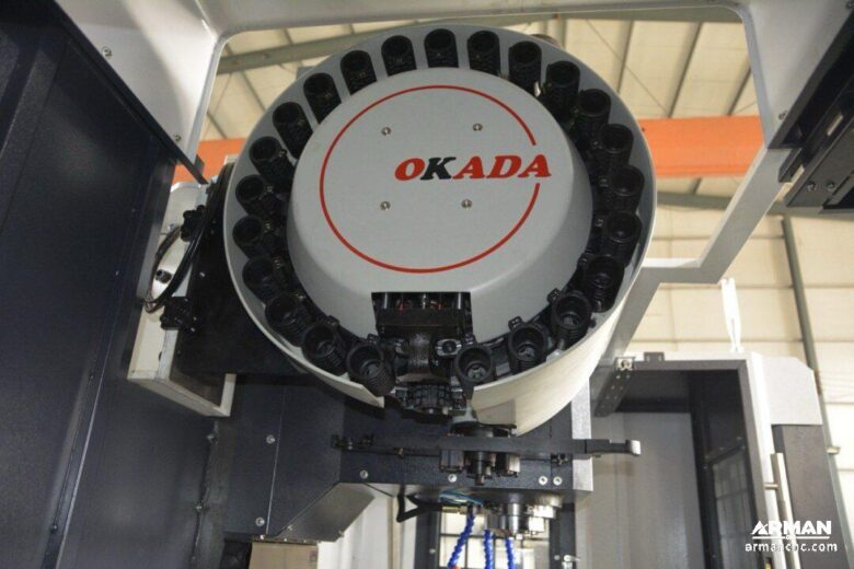 فرز CNC سه محور میل آرم مدل Millarm VMC855