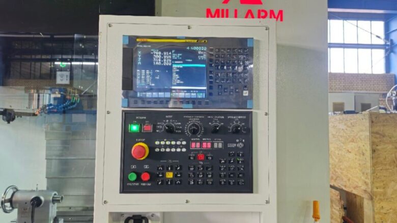 فرز CNC سه محور میل آرم مدل Millarm VMC855