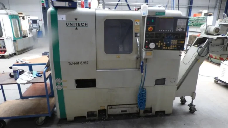 تراش CNC تایوانی HARDING مدل TALENT 8/52