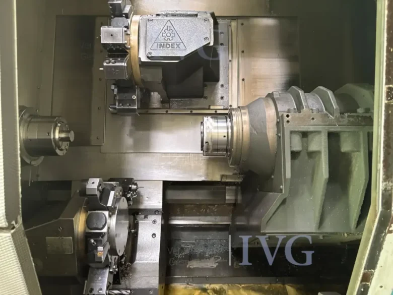 تراش CNC ریل مورب ایندکس INDEX مدل G200