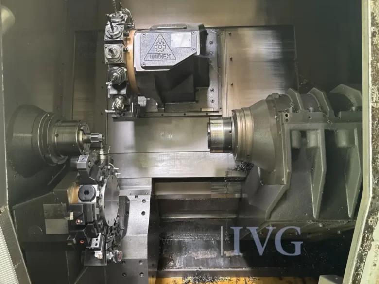 تراش CNC ریل مورب ایندکس INDEX مدل G200