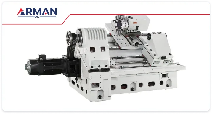 بستر و شاسی دستگاه تراش cnc